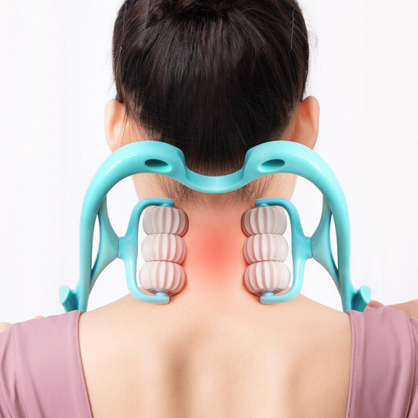 Multifunctional Six-wheel Neck Massager